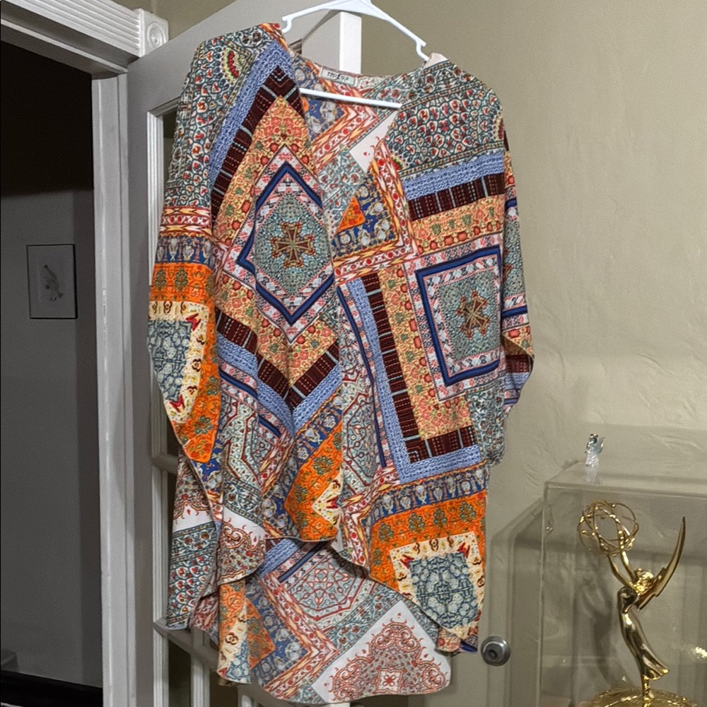 Colorful Patchwork Kimono